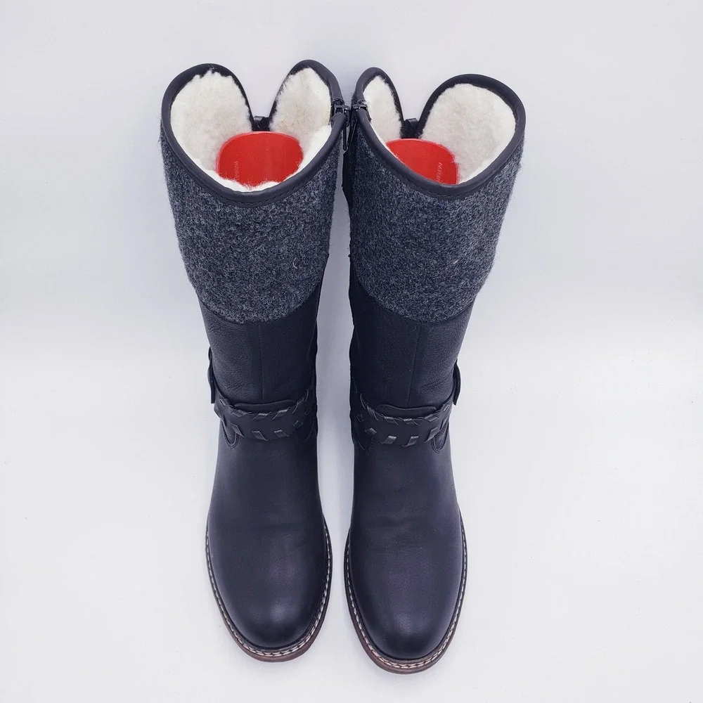 Rieker Dominika 79 Mid‎ Calf Shearling Lined Winter Size 40